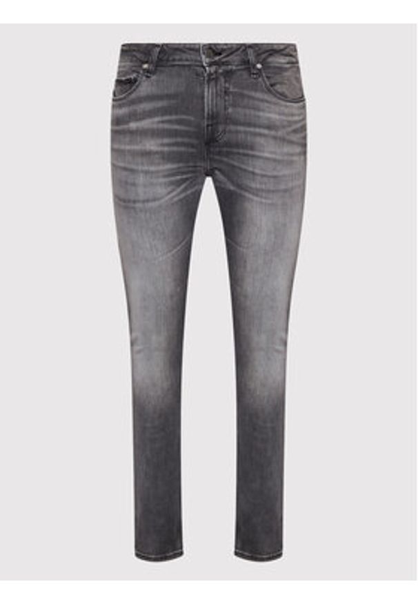 Guess Jeansy Chris M2YA27 D4Q52 Szary Super Skinny Fit. Kolor: szary