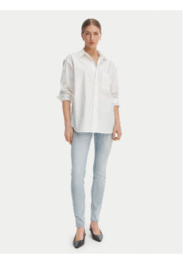 Vero Moda Jeansy Flash 10300174 Niebieski Skinny Fit. Kolor: niebieski