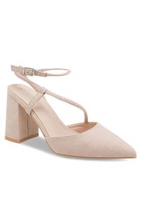 DeeZee Czółenka AISCHA KL-HH4587-21 Beżowy. Kolor: beżowy. Materiał: materiał #4