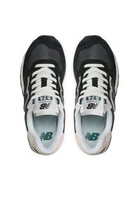 New Balance Sneakersy U574GO2 Czarny. Kolor: czarny. Materiał: zamsz, skóra. Model: New Balance 574