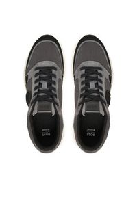 BOSS Sneakersy Vinston 50554612 Szary. Kolor: szary. Materiał: skóra, zamsz #4