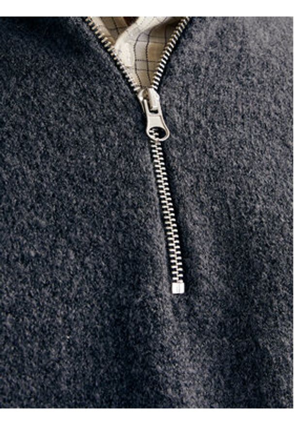Jack & Jones - Jack&Jones Sweter Ollie 12241817 Szary Relaxed Fit. Kolor: szary. Materiał: syntetyk