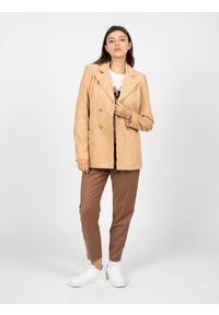 Liu Jo Kurtka | CA3217 PO338 | Kobieta | Beżowy. Okazja: na co dzień. Kolor: beżowy. Materiał: skóra. Styl: casual, elegancki #1