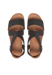 skechers - Skechers Sandały BOBS Desert Kiss Low 114705/BLK Czarny. Kolor: czarny. Materiał: materiał #4
