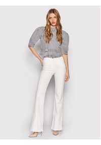 Custommade Kurtka jeansowa Natalia 999448225 Szary Regular Fit. Kolor: szary. Materiał: bawełna