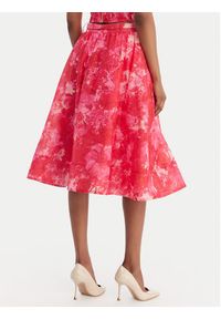 Fracomina Spódnica trapezowa FR25SG2012W775U6 Różowy Flare Fit. Kolor: różowy. Materiał: syntetyk #5
