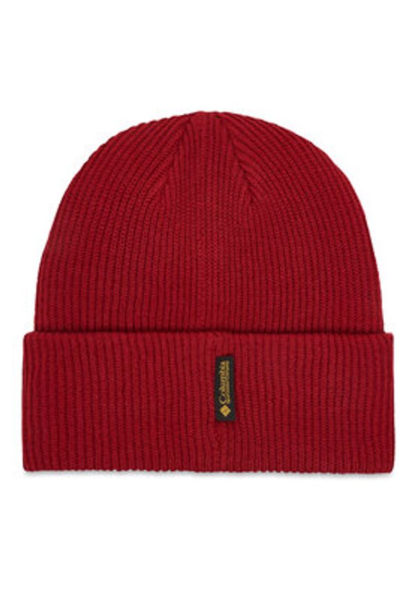 columbia - Columbia Czapka Provisions Cuffed Beanie 2092601 Czerwony. Kolor: czerwony. Materiał: materiał