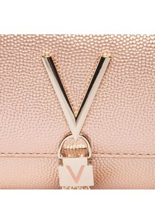 VALENTINO - Valentino Torebka Divina VBS1R403G Różowy. Kolor: różowy. Materiał: skórzane