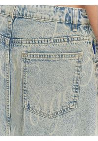 Hugo - HUGO Spódnica jeansowa Gami 50534755 Niebieski Regular Fit. Kolor: niebieski. Materiał: bawełna #4