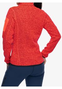 Polar damski CMP Haze Jacket. Kolor: czerwony. Materiał: polar