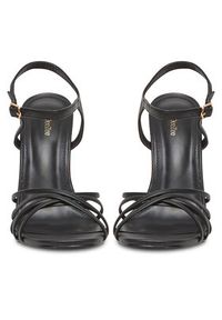 DeeZee Sandały LWLY126-4 Czarny. Kolor: czarny. Materiał: skóra #5