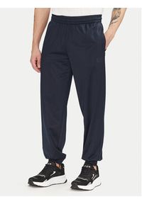 EA7 Emporio Armani Dres 7M000237 AF12449 UB102 Granatowy Regular Fit. Kolor: niebieski. Materiał: syntetyk