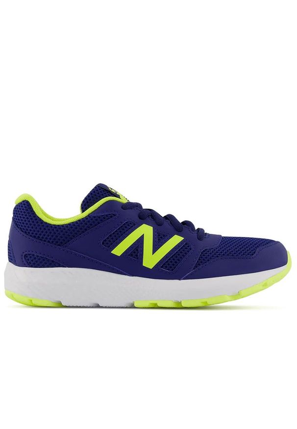 Buty New Balance YK570VL2 - granatowe. Okazja: na co dzień. Kolor: niebieski. Materiał: materiał, syntetyk, guma. Szerokość cholewki: normalna