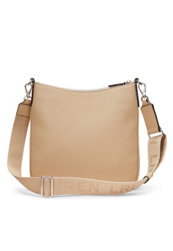 Lauren Ralph Lauren - LAUREN RALPH LAUREN Torebka Cameryn 431970152006 Beżowy. Kolor: beżowy. Materiał: skórzane