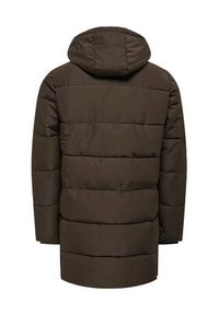 Only & Sons Kurtka zimowa 22020156 Brązowy Regular Fit. Kolor: brązowy. Materiał: syntetyk. Sezon: zima #4