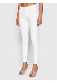 only - ONLY Jeansy Blush 15155438 Biały Skinny Fit. Kolor: biały