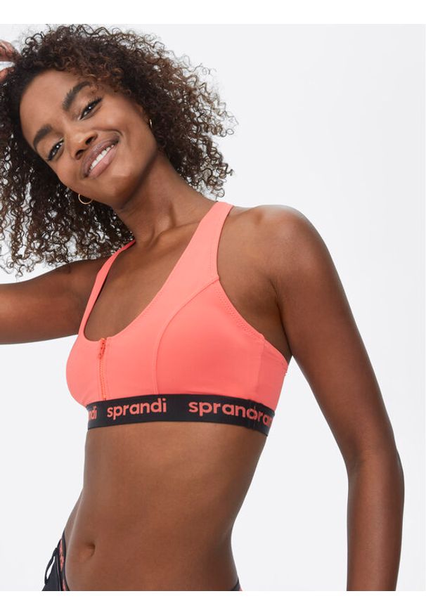 Sprandi Góra od bikini SP22-KOS002T Czerwony. Kolor: czerwony. Materiał: syntetyk