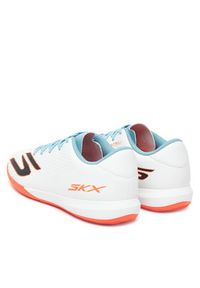 skechers - Skechers Buty do piłki nożnej Club Ic 252136 WTQP Biały. Kolor: biały. Materiał: skóra #4