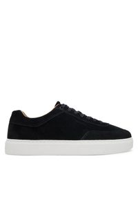 Calvin Klein Sneakersy Clean Cup Low Laceup Oxf Su HM0HM01880 Czarny. Kolor: czarny. Materiał: skóra