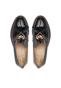 Baldowski Loafersy D04958-DIAN-001 Czarny. Kolor: czarny. Materiał: skóra, lakier #3