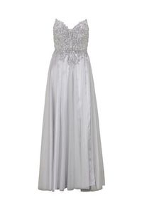Swing Sukienka wieczorowa 5AE19200 Srebrny Regular Fit. Kolor: srebrny. Materiał: syntetyk. Styl: wizytowy #6