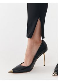 Elisabetta Franchi Spodnie materiałowe PA-020-36E2-V390 Czarny Slim Fit. Kolor: czarny. Materiał: syntetyk #3