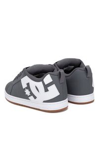 DC Shoes Sneakersy COURT GRAFFIK DC01661065 Szary. Kolor: szary. Materiał: nubuk, skóra #5