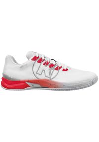 KEMPA - Buty halowe damskie Kempa Attack Pro 2.0. Kolor: biały, czerwony, wielokolorowy