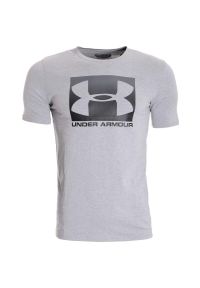 Koszulka sportowa męska Under Armour Boxed Sportstyle. Kolor: szary #1