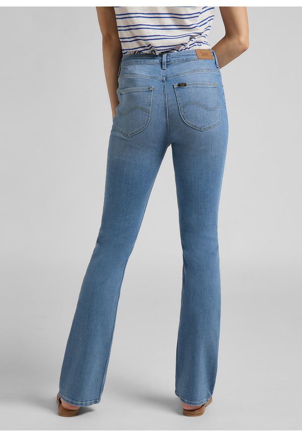 Lee - DAMSKIE SPODNIE JEANSOWE LEE BREESE BOOT LIGHT LOU L31TQDXJ 112107300