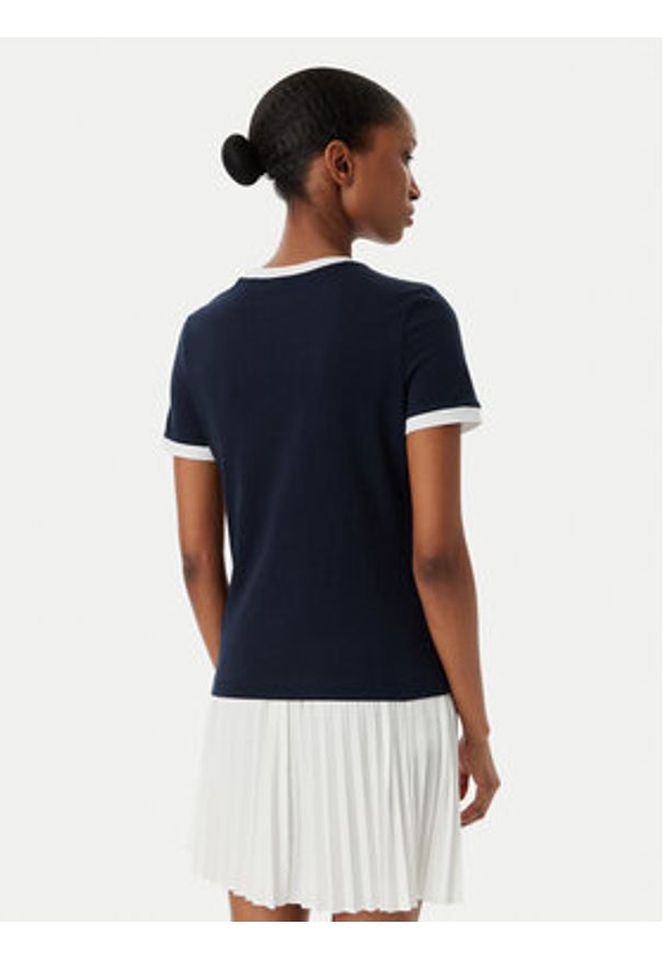 Guess T-Shirt V6GI08 K2975 Granatowy Regular Fit. Kolor: niebieski. Materiał: bawełna