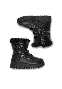 DeeZee Śniegowce HY002-1 Czarny. Kolor: czarny. Materiał: materiał #2