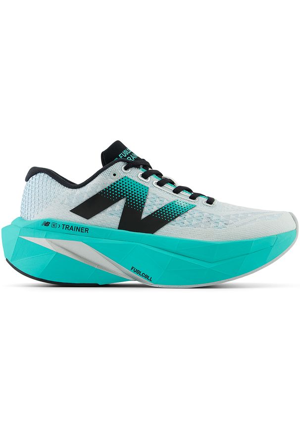 Buty damskie New Balance FuelCell SuperComp Trainer v3 WRCXLW4 – niebieskie. Kolor: niebieski. Materiał: guma, włókno, dzianina, materiał. Szerokość cholewki: normalna. Sport: bieganie, fitness