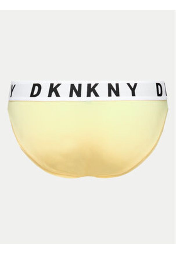 DKNY Figi klasyczne DK4513 Żółty. Kolor: żółty. Materiał: bawełna