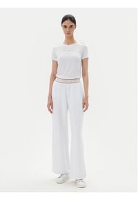 EA7 Emporio Armani T-Shirt 7W000274 AF12945 U0002 Biały Slim Fit. Kolor: biały. Materiał: syntetyk, wiskoza #4