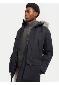 Jack & Jones - Jack&Jones Parka Construct 12258406 Czarny Regular Fit. Kolor: czarny. Materiał: syntetyk #4