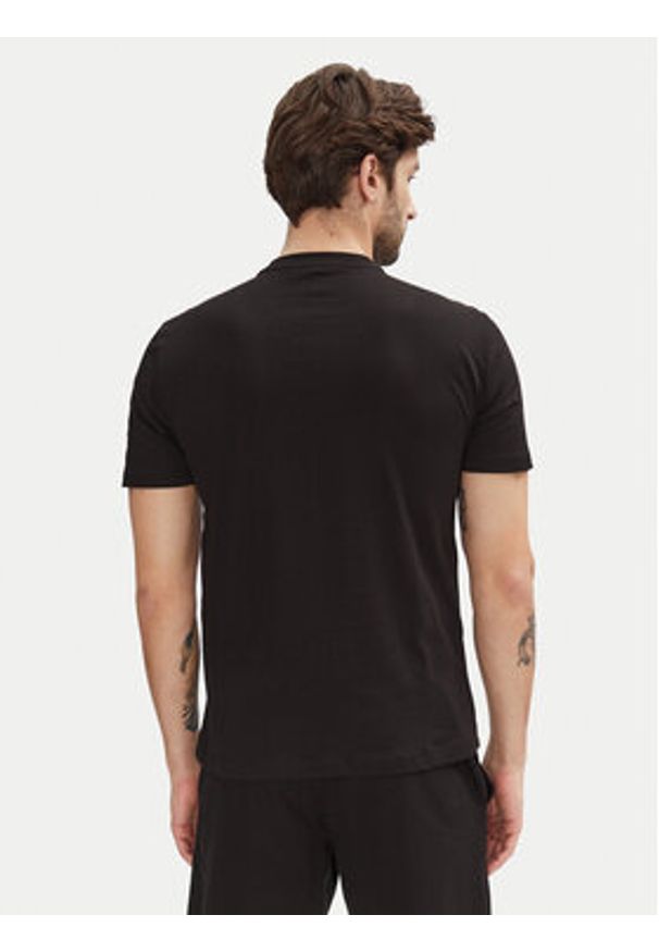 EA7 Emporio Armani T-Shirt 7M000224 AF10375 UC001 Czarny Regular Fit. Kolor: czarny. Materiał: bawełna