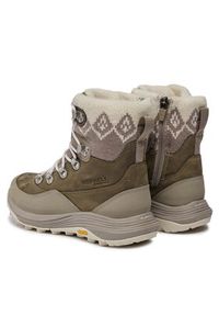 Merrell Śniegowce Siren 4 Thermo Wp J037414 Szary. Kolor: szary. Materiał: skóra