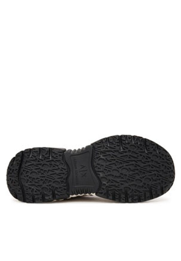 Armani Exchange Sneakersy XDX120 XV708 MZ134 Bordowy. Kolor: czerwony. Materiał: materiał