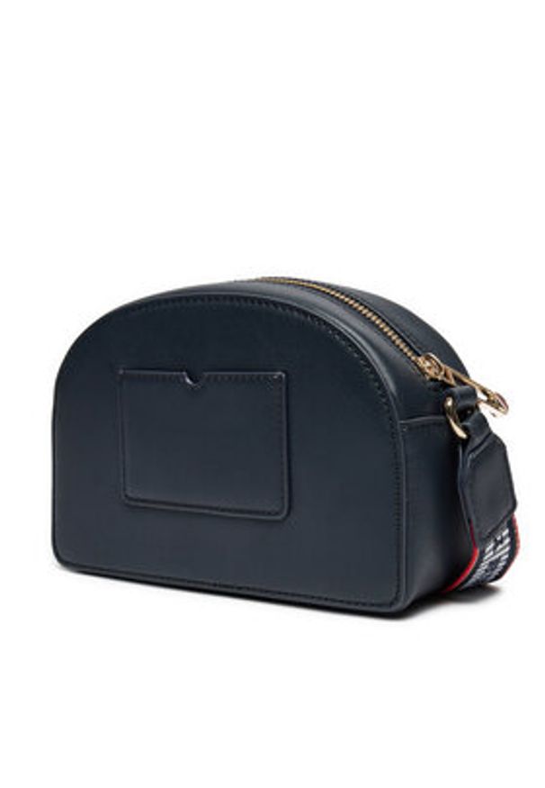 TOMMY HILFIGER - Tommy Hilfiger Torebka Fresh Camera Bag Corp AW0AW16682 Granatowy. Kolor: niebieski. Materiał: skórzane