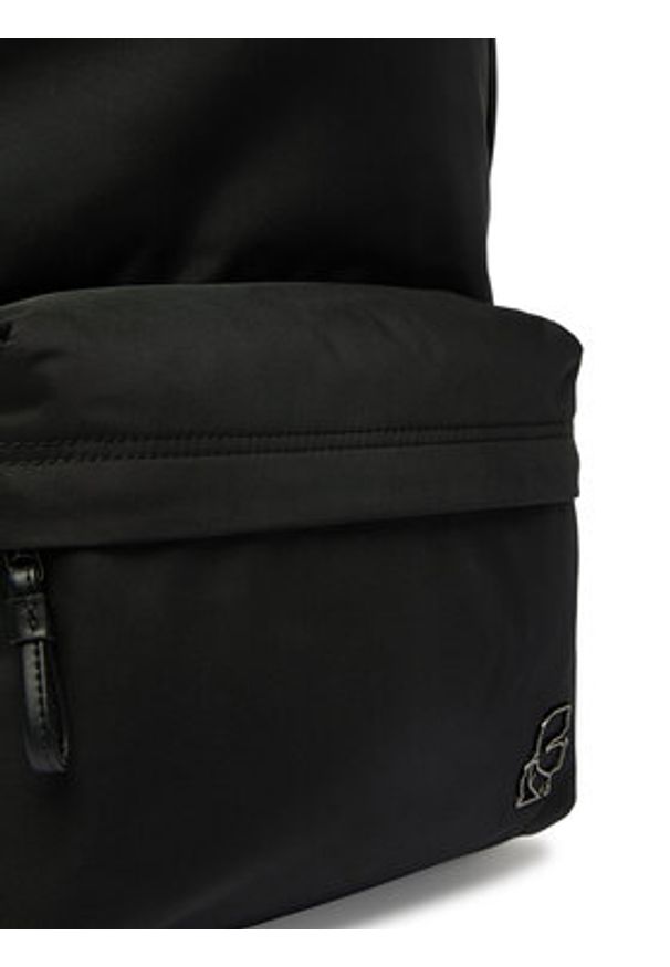 Karl Lagerfeld - KARL LAGERFELD Plecak A4M30190 Czarny. Kolor: czarny. Materiał: materiał