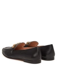 TwinSet - TWINSET Loafersy 251TCP134 Czarny. Kolor: czarny. Materiał: skóra #4