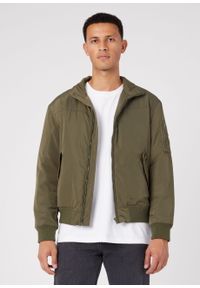 Wrangler - WRANGLER BOMBER JACKET MĘSKA KURTKA PRZEJŚCIOWA MILITARE W4C5W3G40