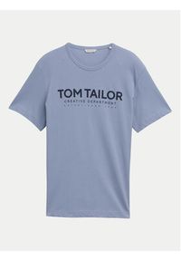 Tom Tailor T-Shirt 1045940 Niebieski Regular Fit. Kolor: niebieski. Materiał: bawełna