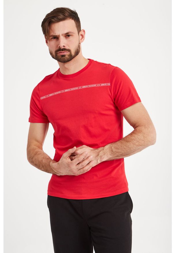 T-shirt Armani Exchange elegancki