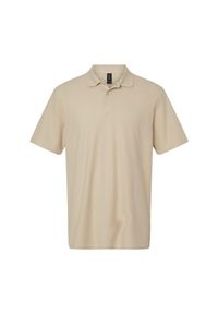 GILDAN - Koszulka Polo Dla Dorosłych Unisex Softstyle Pique. Typ kołnierza: polo. Kolor: beżowy