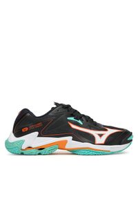 Mizuno Buty halowe Wave Lightning Z8 V1GA2400 Czarny. Kolor: czarny. Materiał: skóra. Model: Mizuno Wave