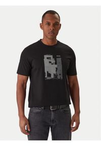 BOSS T-Shirt Imprint 50556007 Czarny Regular Fit. Kolor: czarny. Materiał: bawełna #1