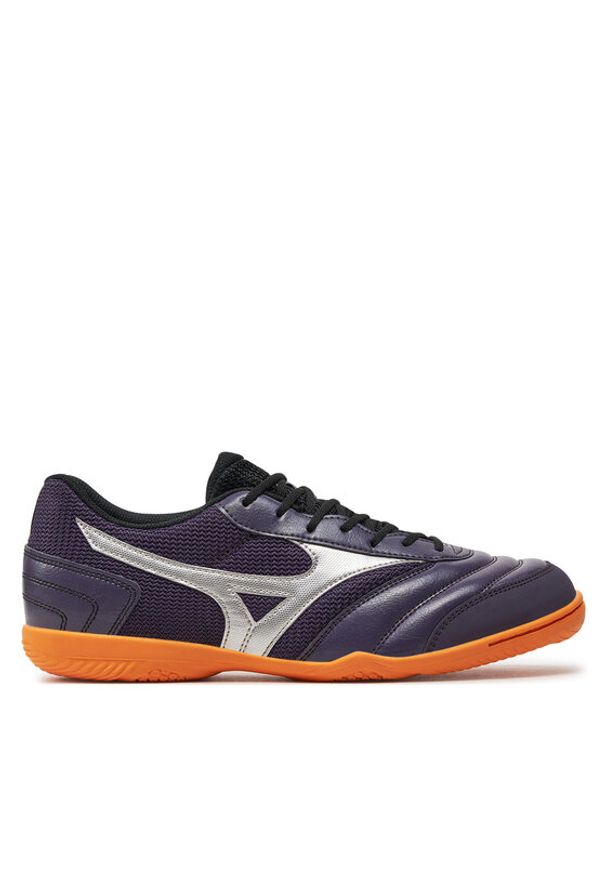 Mizuno Buty do piłki nożnej Mrl Sala Club In Q1GA2403 Czarny. Kolor: czarny. Materiał: skóra