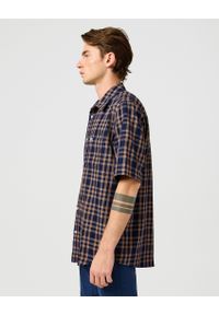 Wrangler - MESKA KOSZULA WRANGLER SS 1 PKT SHIRT RAW UMBER INDIGO 112362734 #5